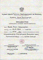 �wiadectwo