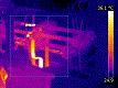 Obraz termowizyjny szynoprzewod�w
